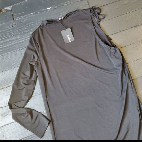 NWT Zara Trafaluc Black Dress - Picture 3 of 8